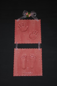 double square- cherry red